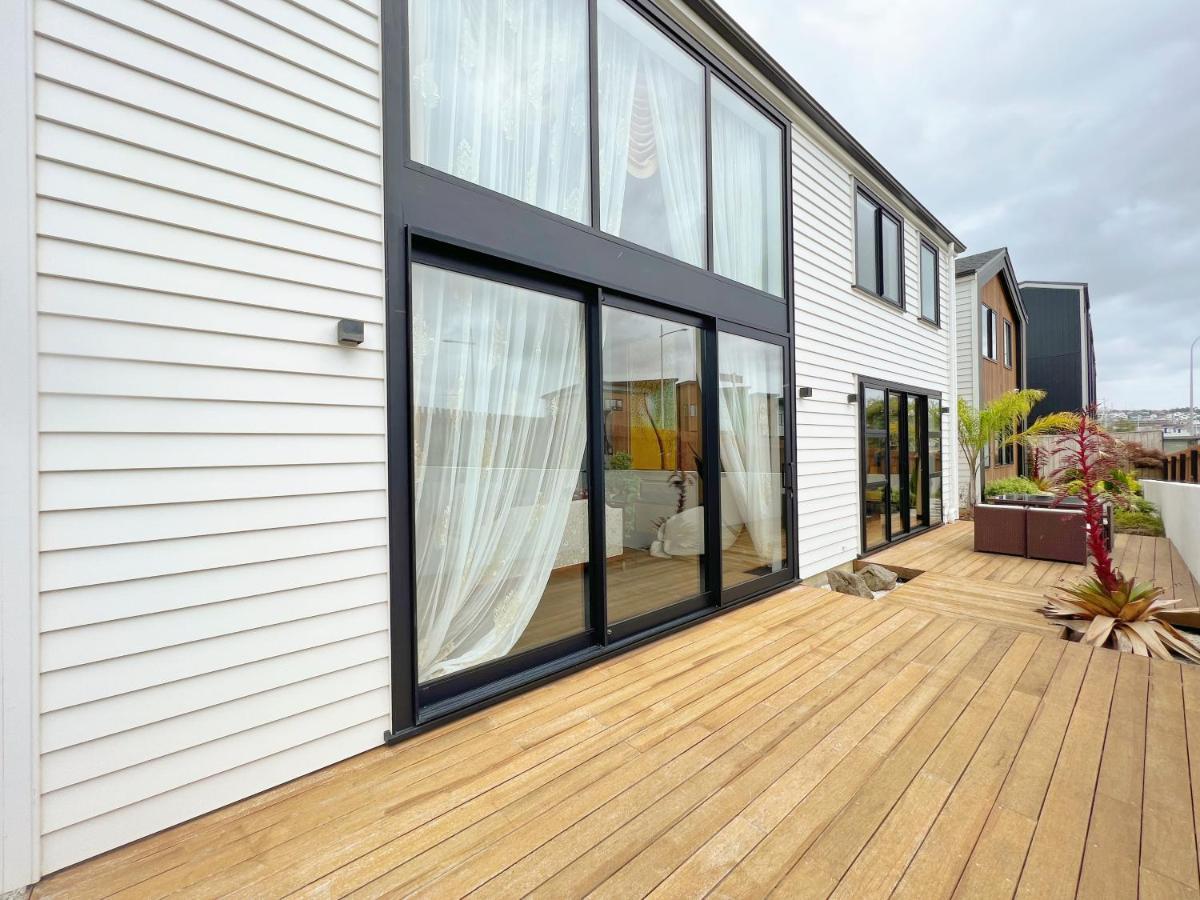 Elegant Beach House In Long Bay Villa Auckland Luaran gambar